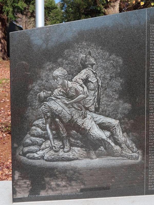 Connecticut Vietnam Veterans Memorial image. Click for full size.