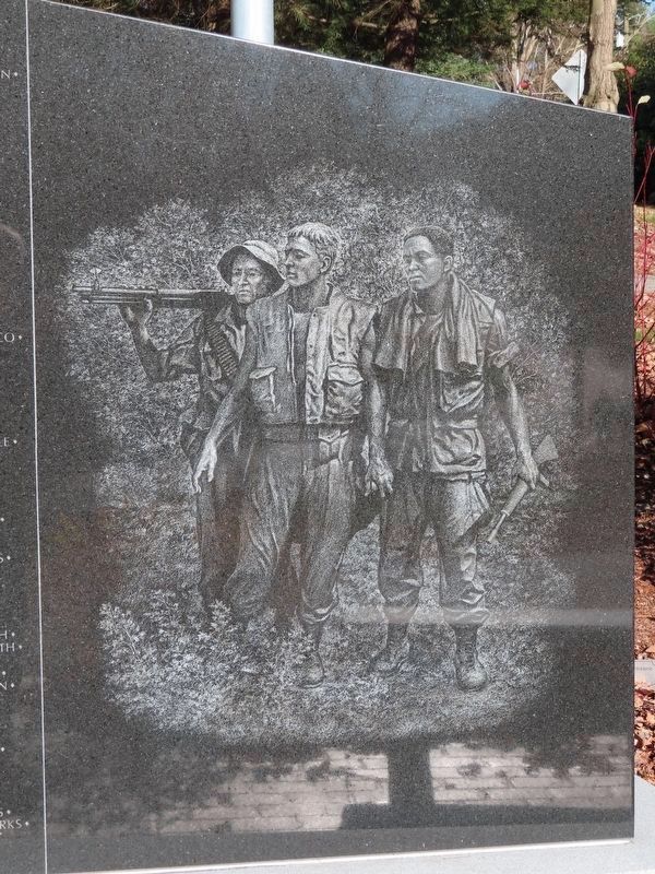 Connecticut Vietnam Veterans Memorial image. Click for full size.