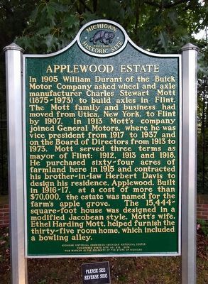Applewood Estate Marker. Click for full size. Applewood Estate Marker image. Click for full size.