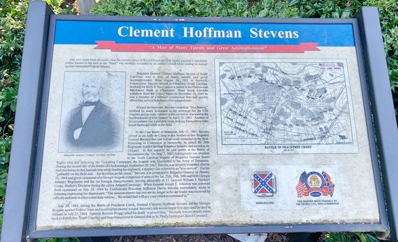 Clement Hoffman Stevens Marker image. Click for full size.