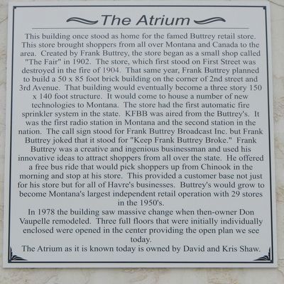 The Atrium Marker image. Click for full size.