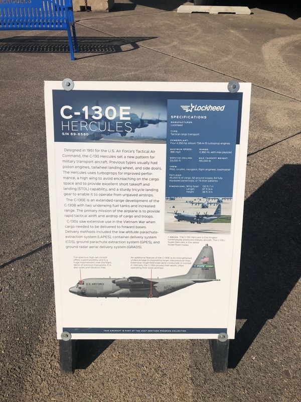 C-130E Marker. Click for full size. C-130E Marker image. Click for full size.