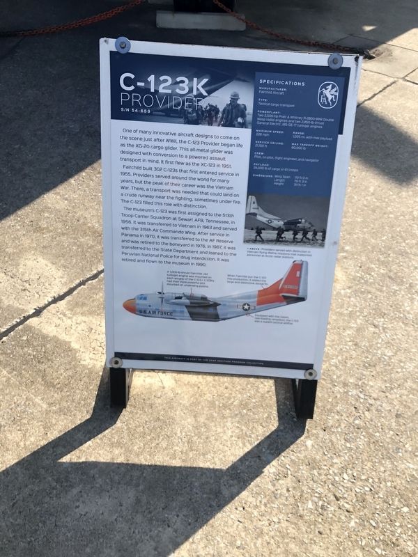 C-123K Marker image. Click for full size.