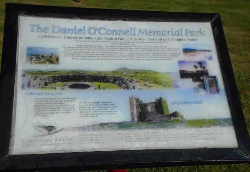 The Daniel O'Connell Memorial Park Marker image. Click for full size.