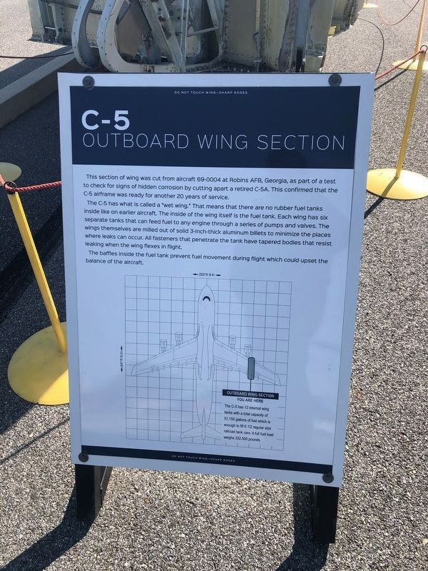 C-5 Outboard Wing Section Marker image. Click for full size.