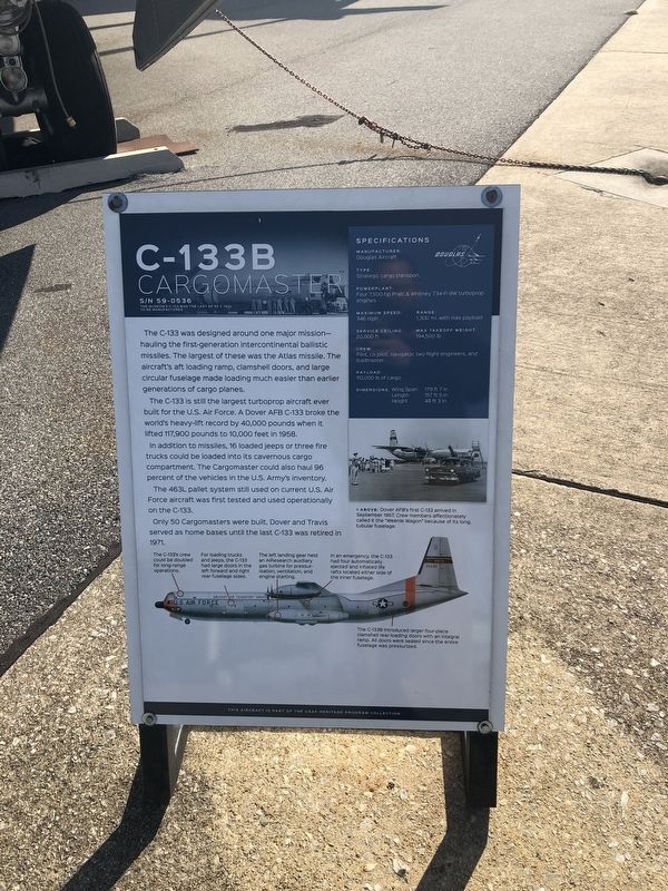 C-133B Marker image. Click for full size.