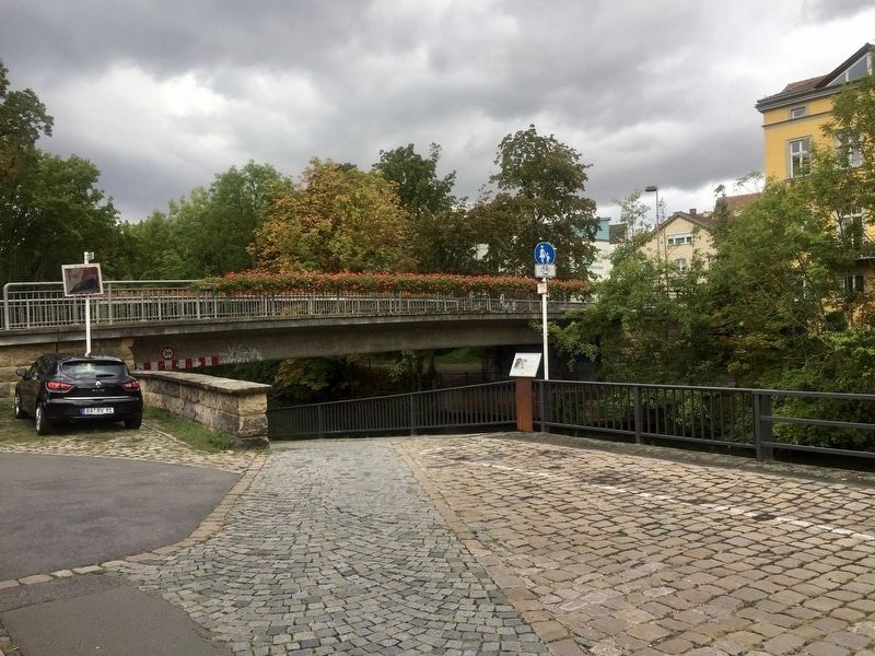 Ludwig Kanal / Ludwig Canal Marker - wide view image. Click for full size.