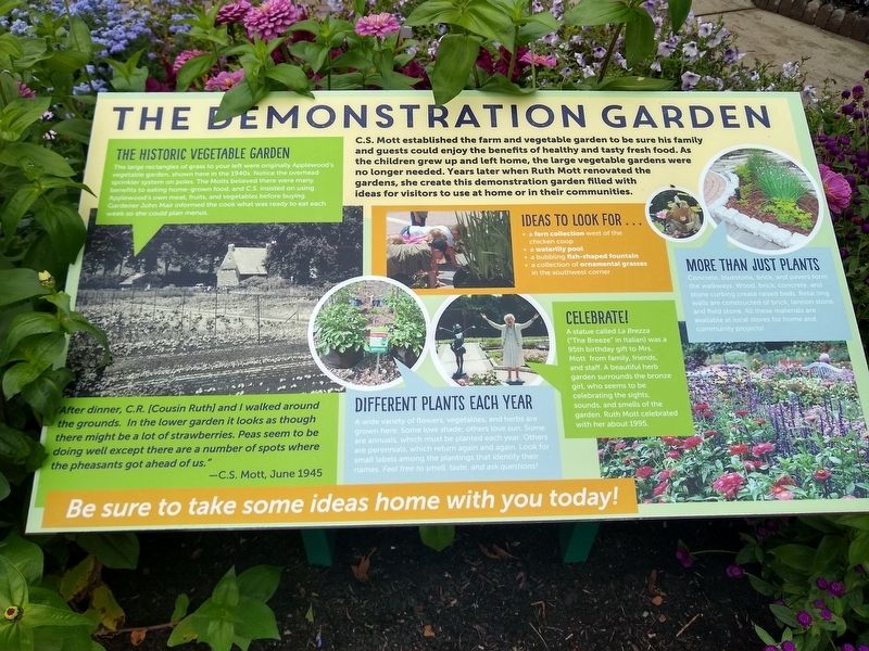 The Demonstration Garden Marker image. Click for full size.