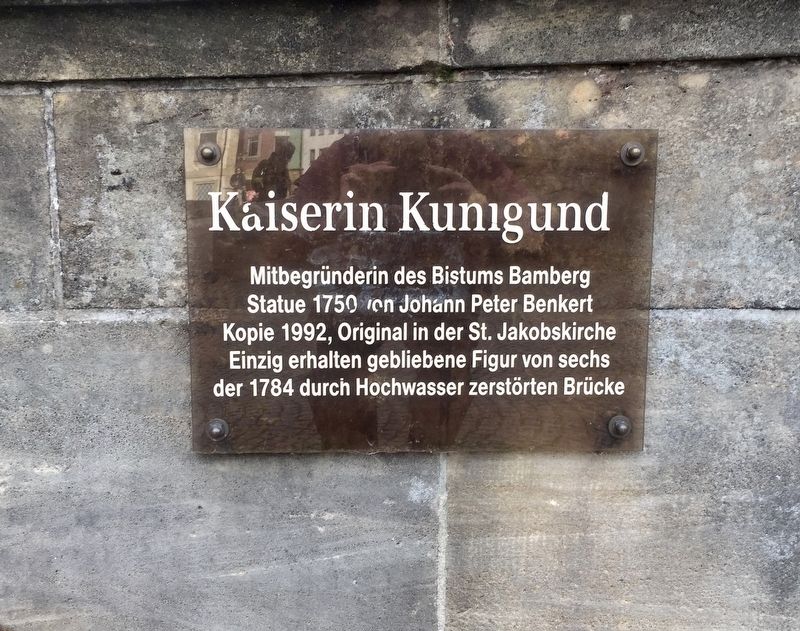 Kaiserin Kunigund / Empress Kunigund Marker image. Click for full size.