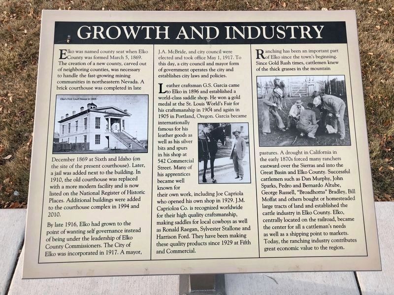 Growth and Industry Marker image. Click for full size.