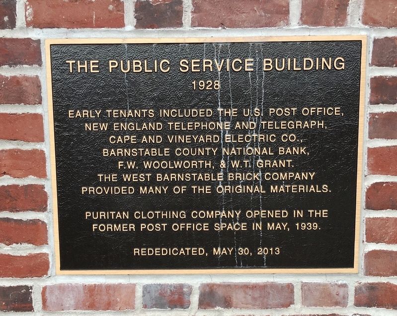 The Public Service Building Marker image. Click for full size.