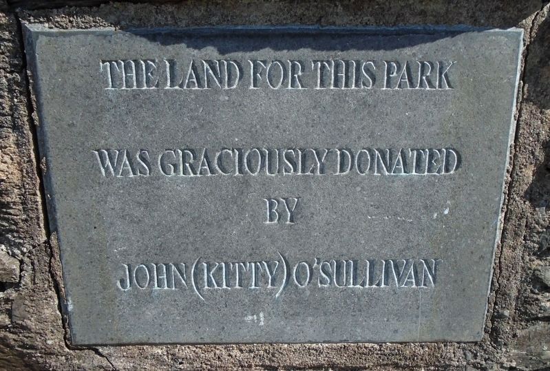 The Daniel O'Connell Memorial Park Donor Marker image. Click for full size.