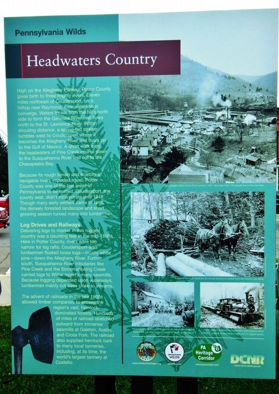 Headwaters Country Marker image. Click for full size.