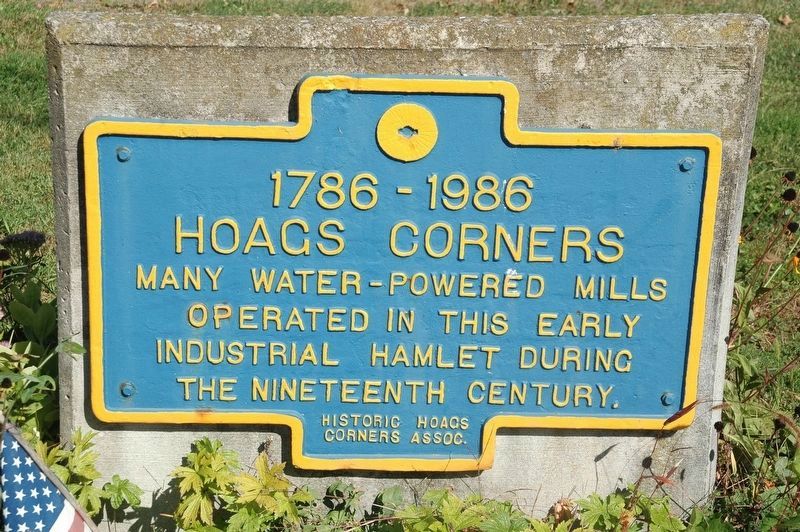 Hoags Corners Marker image. Click for full size.