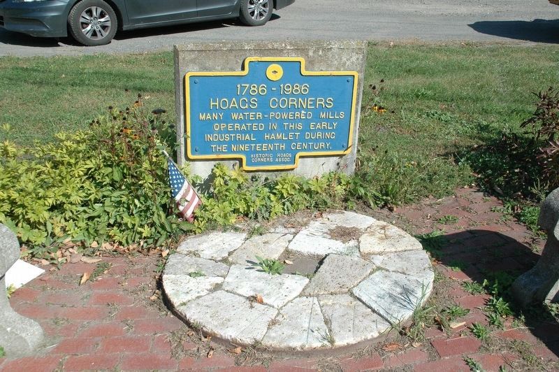 Hoags Corners Marker image. Click for full size.