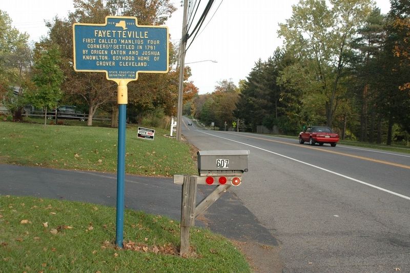 Fayetteville Marker. Click for full size. Fayetteville Marker image. Click for full size.