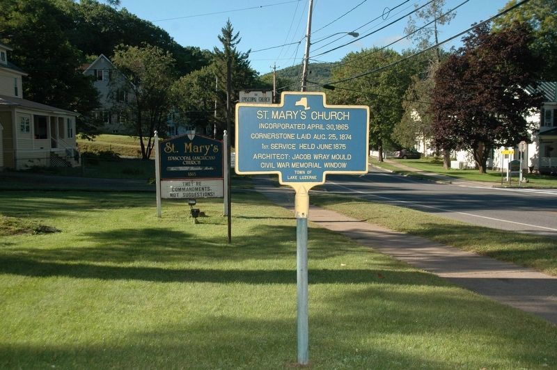 St. Mary�s Church Marker image. Click for full size.