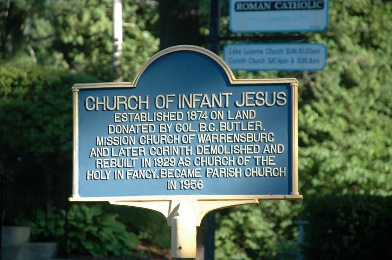 Church of Infant Jesus Marker image. Click for full size.