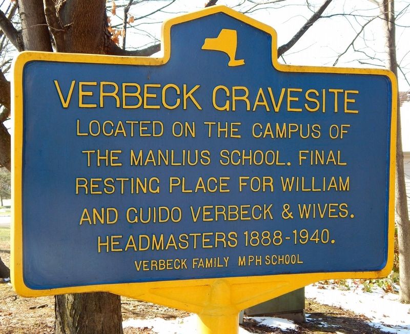 Verbeck Gravesite Marker image. Click for full size.