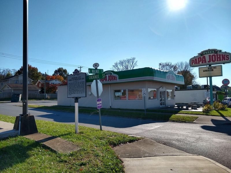 Johnson City Home of Mountain Dew Marker image. Click for full size.