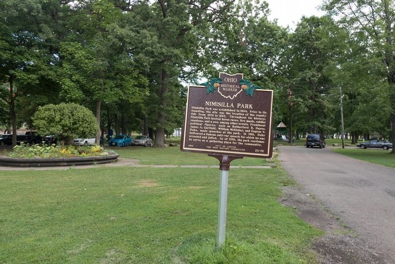 Nimisilla Park Marker. Click for full size. Nimisilla Park Marker image. Click for full size.