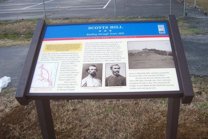 Scotts Hill Marker image. Click for full size.