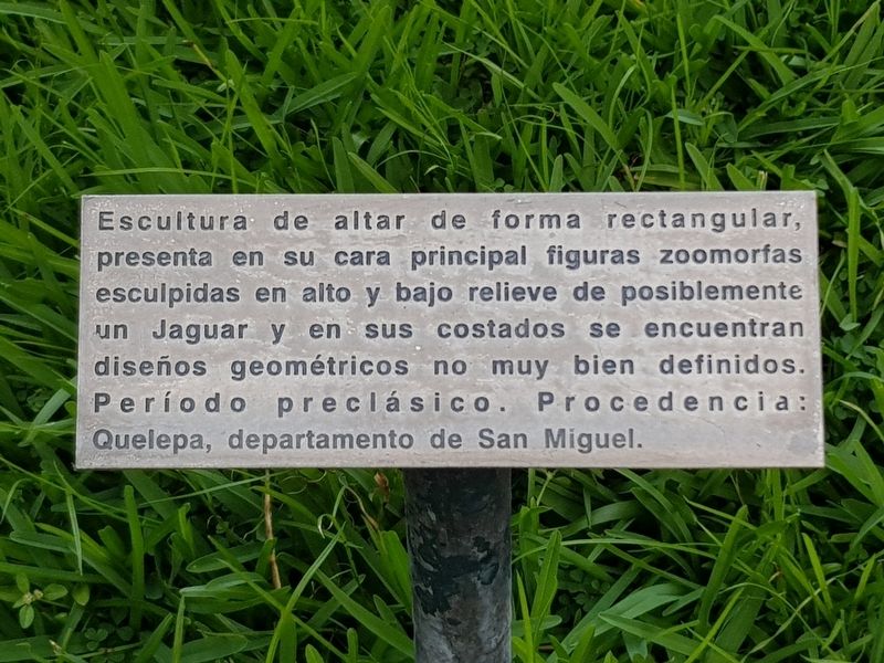 The Jaguar Altar Marker image. Click for full size.