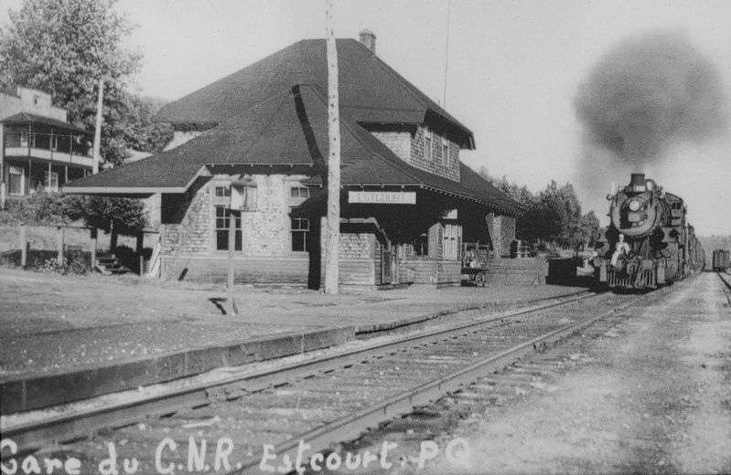 Marker detail: Gare dEstcourt / Estcourt Station image. Click for full size.