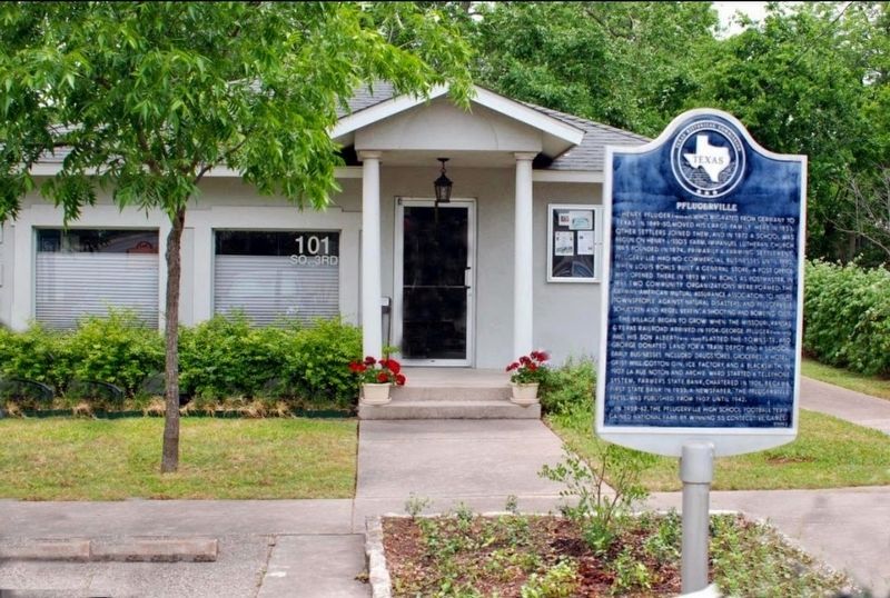 Pflugerville Marker image. Click for full size.