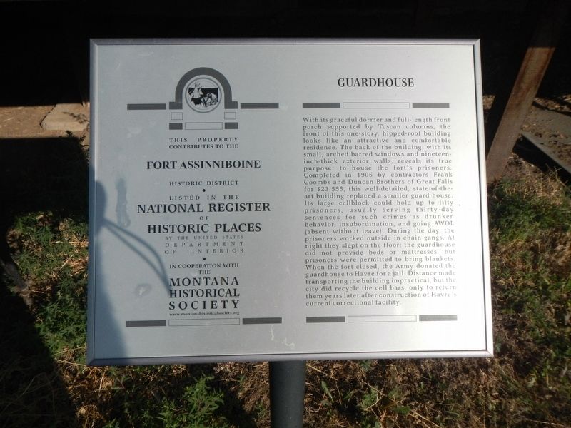 Guardhouse Marker image. Click for full size.