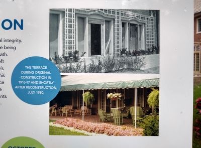 Terrace Reconstruction Project Marker - lower right images. Click for full size. Terrace Reconstruction Project Marker - lower right images image. Click for full size.