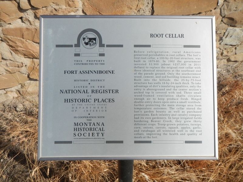 Root Cellar Marker image. Click for full size.