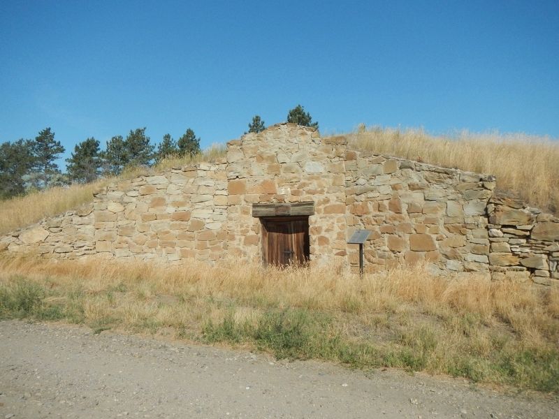 Root Cellar and Marker image. Click for full size.