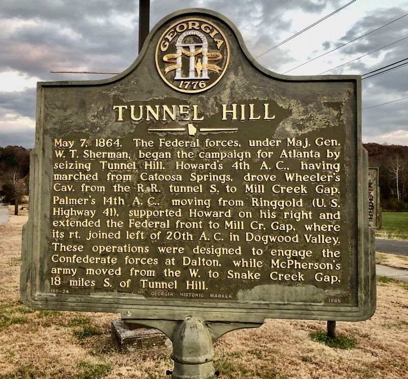 Tunnel Hill Marker image. Click for full size.