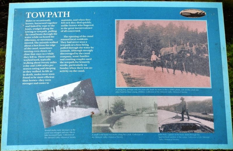 Towpath Marker image. Click for full size.