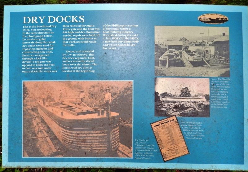 Dry Docks Marker image. Click for full size.