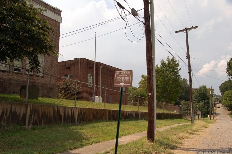 Central School Marker image. Click for full size.