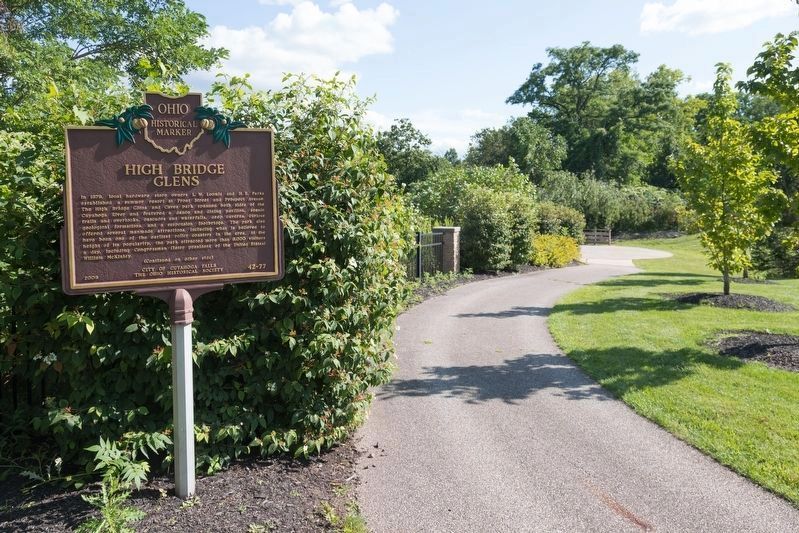 High Bridge Glens Marker. Click for full size. High Bridge Glens Marker image. Click for full size.