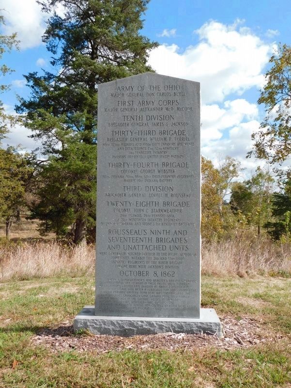 Army of the Ohio Marker image. Click for full size.