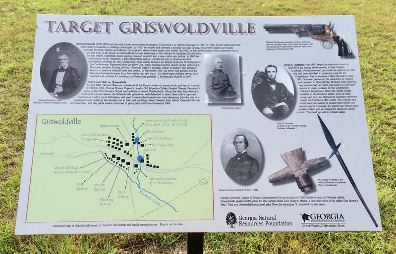 Target Griswoldville Marker image. Click for full size.