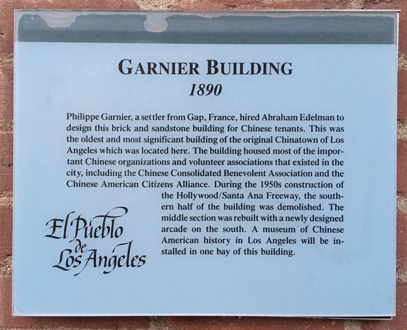 Garnier Building Marker image. Click for full size.