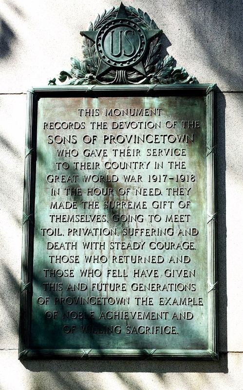 Sons Of Provincetown Marker image. Click for full size.