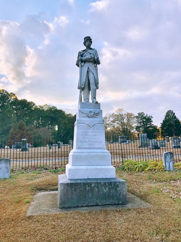 The U.D.C. Confederate Monument mentioned on the marker. image. Click for full size.