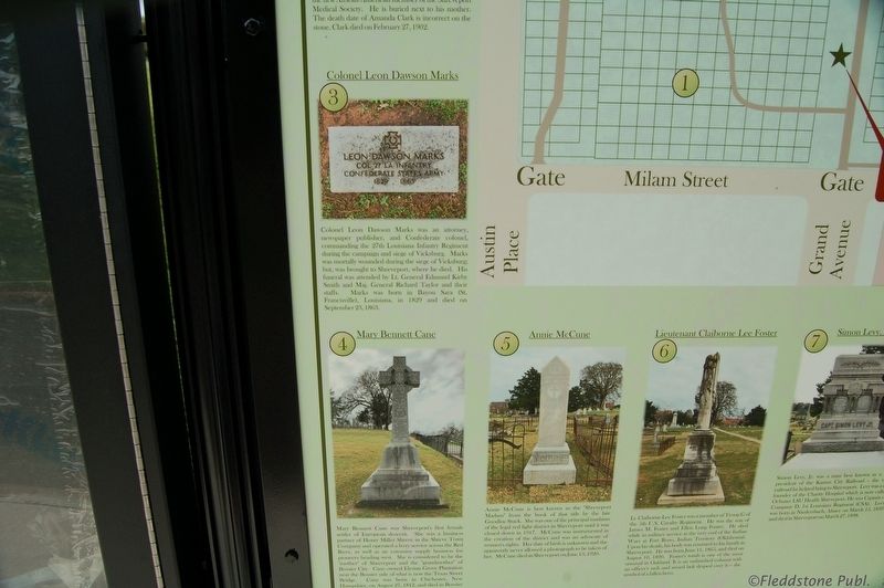 Oakland Cemetery Marker image. Click for full size.