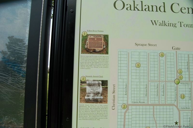 Oakland Cemetery Marker image. Click for full size.