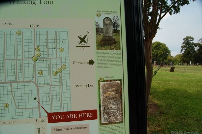 Oakland Cemetery Marker image. Click for full size.