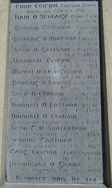 War Memorial Honored Dead. Click for full size. War Memorial Honored Dead image. Click for full size.