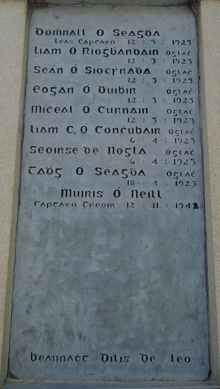 War Memorial Honored Dead. Click for full size. War Memorial Honored Dead image. Click for full size.