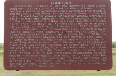 Liquid Gold Marker image. Click for full size.