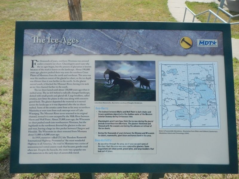 The Ice Ages Marker image. Click for full size.